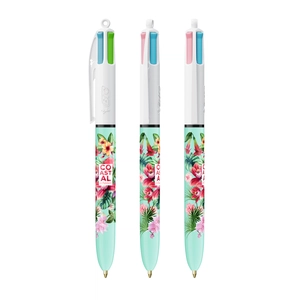 Stylo BIC® 4 Couleurs Fashion bille personnalisable