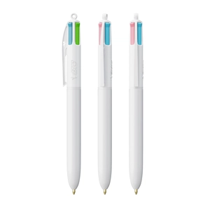 Stylo BIC® 4 Couleurs Fashion bille personnalisable