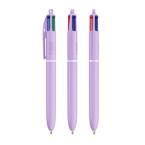 Stylo BIC® 4 Couleurs® Pastel personnalisable