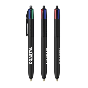 Stylo BIC® 4 Couleurs Soft personnalisable