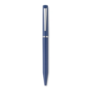 Stylo bille twist paille de blé/ABS encre bleue personnalisable