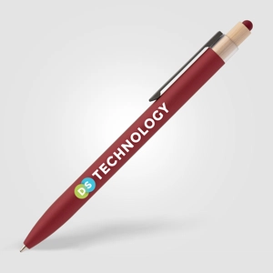 Stylo en aluminium 100% recyclé avec stylet personnalisable