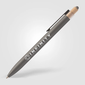 Stylo en aluminium 100% recyclé avec stylet personnalisable