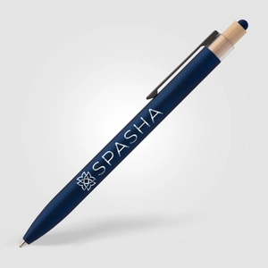 Stylo en aluminium 100% recyclé avec stylet personnalisable