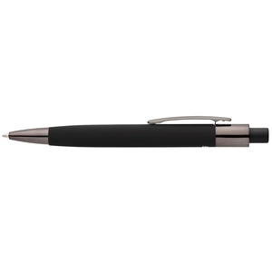 Stylo en aluminium recyclé avec corps soft-touch personnalisable