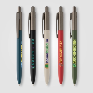 Stylo en aluminium recyclé avec finition métal canon de fusil