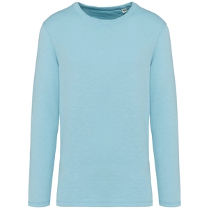 Sweat-shirt écoresponsable à col rond délavé unisexe - Fabrication Europe