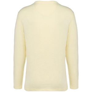 Sweat-shirt écoresponsable à col rond délavé unisexe - Fabrication Europe personnalisable