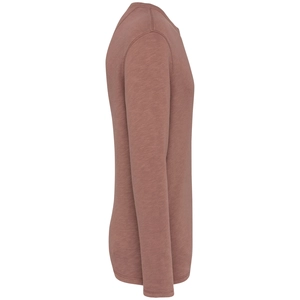 Sweat-shirt écoresponsable à col rond délavé unisexe - Fabrication Europe personnalisable