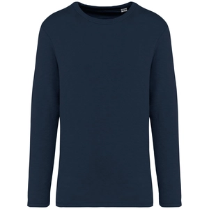 Sweat-shirt écoresponsable à col rond délavé unisexe - Fabrication Europe personnalisable