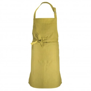 Tablier OUTSIDE 100% en coton bio avec pochon en jute personnalisable