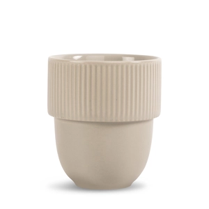 Tasse 270 ml empilable aux couleurs douces personnalisable