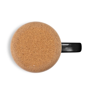 Tasse en céramique avec socle en liège 320 ml personnalisable