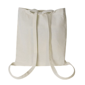 Tote bag à dos confectionné en France - coton recyclé 250gr/m2 personnalisable
