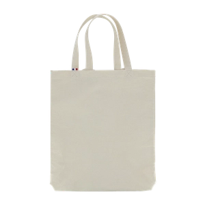 Tote bag à dos confectionné en France - coton recyclé 250gr/m2 personnalisable