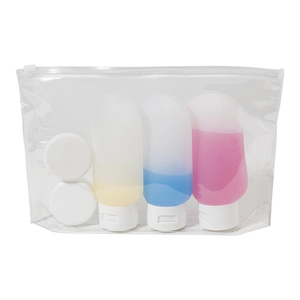 Trousse de voyage cosmétique avec pochette zippée