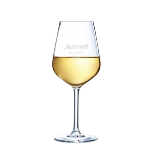 Verre à vin Fabriqué en France - corps en verre ultra transparent personnalisable
