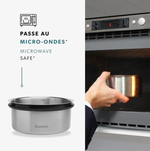 Boîte traiteur QWETCH - 900 ml - fabrication France personnalisable