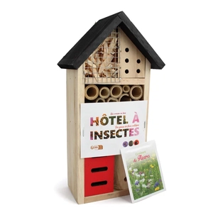 Petit hôtel à insectes personnalisable