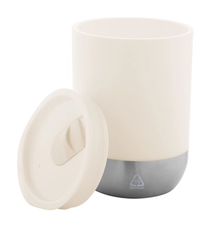 Mug thermos isotherme double paroi avec bec verseur 300 ml personnalisable