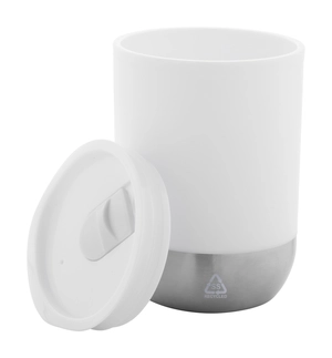 Mug thermos isotherme double paroi avec bec verseur 300 ml personnalisable
