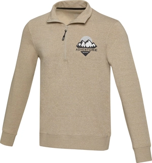 Sweater unisexe Aware™ recyclé à fermeture quart de zip personnalisable
