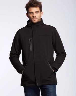 Blouson Softshell unisexe 3 couches avec membrane imperméable personnalisable