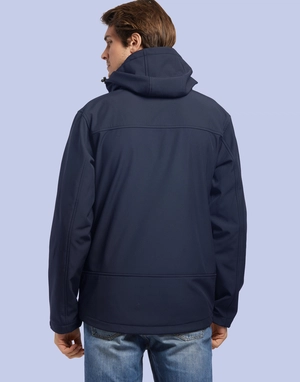 Blouson Softshell Homme en polyester recyclé rPET personnalisable