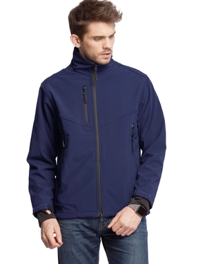 Blouson Softshell Homme respirant - 3 couches personnalisable