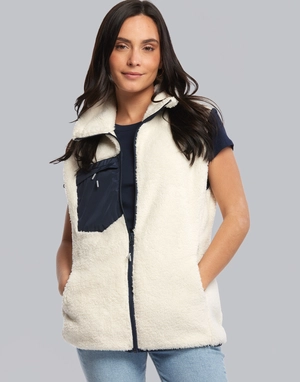 Bodywarmer Sherpa Femme - gilet sans manches personnalisable