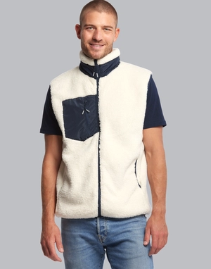 Bodywarmer Sherpa Homme - gilet sans manches personnalisable