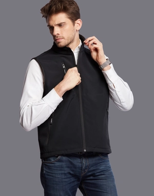 Bodywarmer Softshell unisexe 2 Couches personnalisable