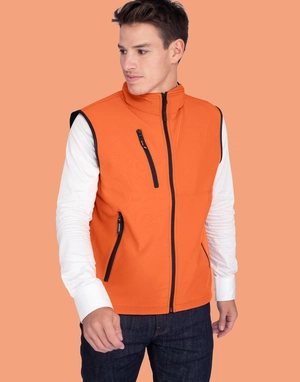 Bodywarmer Softshell unisexe 2 Couches personnalisable