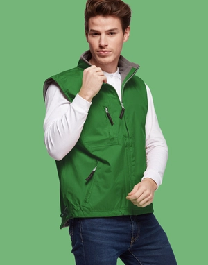 Bodywarmer unisexe 100% polyester Pongee personnalisable