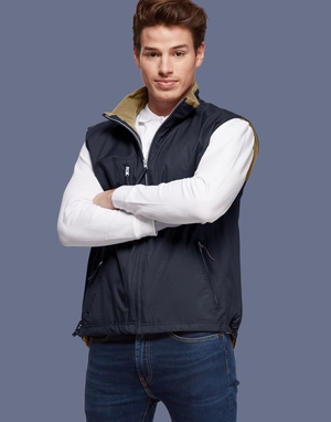Bodywarmer unisexe 100% polyester Pongee personnalisable