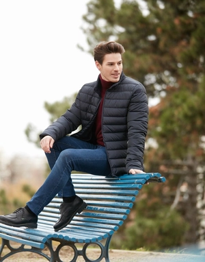 Doudoune Homme avec coutures espacées personnalisable