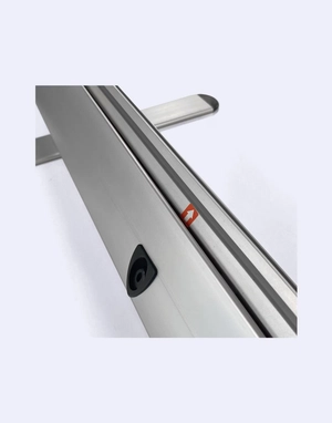 Enrouleur alu 85 x 200 cm - structure en aluminum triangulaire personnalisable