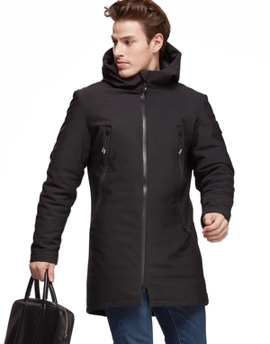 Parka softshell avec doublure doudoune personnalisable