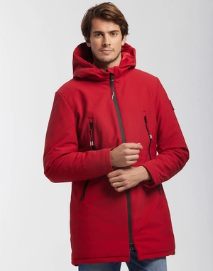 Parka softshell avec doublure doudoune personnalisable