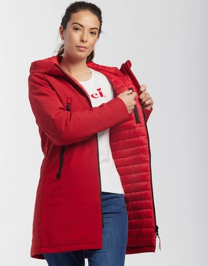 Parka softshell avec doublure doudoune personnalisable