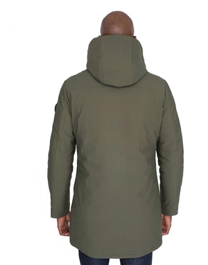 Parka softshell avec doublure doudoune personnalisable