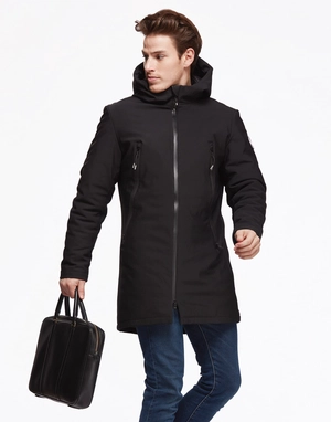Parka softshell avec doublure doudoune personnalisable