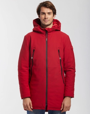 Parka softshell avec doublure doudoune personnalisable