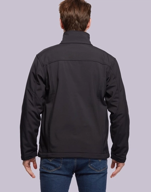 Softshell Homme 3 couches - Poignets réglables par Velcro personnalisable