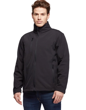 Softshell Homme 3 couches - Poignets réglables par Velcro personnalisable