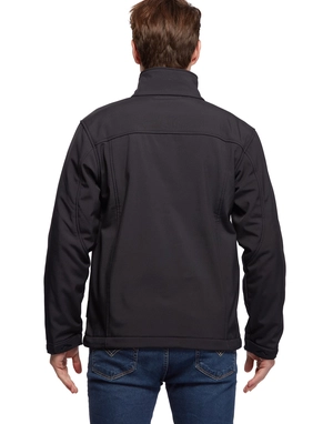 Softshell Homme 3 couches - Poignets réglables par Velcro personnalisable