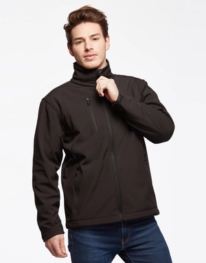Softshell Homme 3 couches - Poignets réglables par Velcro personnalisable
