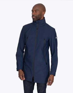 Veste longue imperméable unisexe en softshell 2,5 couches personnalisable