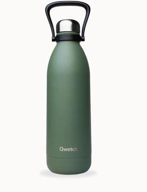 Bouteille isotherme avec poignée QWETCH TITAN - 1,5l personnalisable
