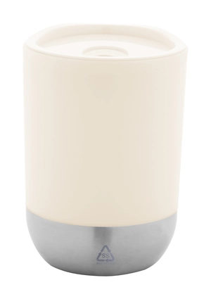 Mug thermos isotherme double paroi avec bec verseur 300 ml personnalisable